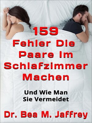 cover image of 159 Fehler Die Paare Im Schlafzimmer Machen